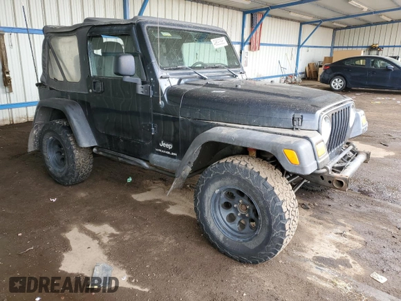 2006 Jeep Wrangler SE with VIN 1J4FA29S56P749135, listed as a Copart auction lot 49893595 with 280,873 mi miles and Clean Title. Bid and sale history available at carsss.com. Image 4.