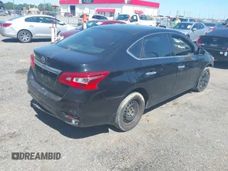2017 Nissan Sentra S with VIN 3N1AB7AP7HY324263, listed as a IAAI auction lot 42197976 with 95,479 mi miles. Bid and sale history available at carsss.com. Image 4.