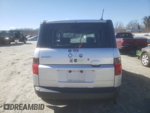 2006 Honda Element EX-P with VIN 5J6YH28776L014374, listed as a Copart auction lot 47203915 with 262,167 mi miles and Salvage Title. Bid and sale history available at DreamBid. Image 6.