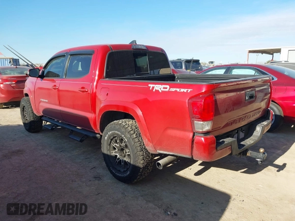 2017 Toyota Tacoma SR5 with VIN 5TFAZ5CN0HX047269, listed as a IAAI auction lot 41246731 with 99,456 mi miles and . Bid and sale history available at DreamBid. Image 3.