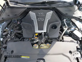 2018 Infiniti Q50 3.0t LUXE with VIN JN1EV7AP9JM352079, listed as a IAAI auction lot 42030404 with 62,550 mi miles. Bid and sale history available at carsss.com. Image 10.