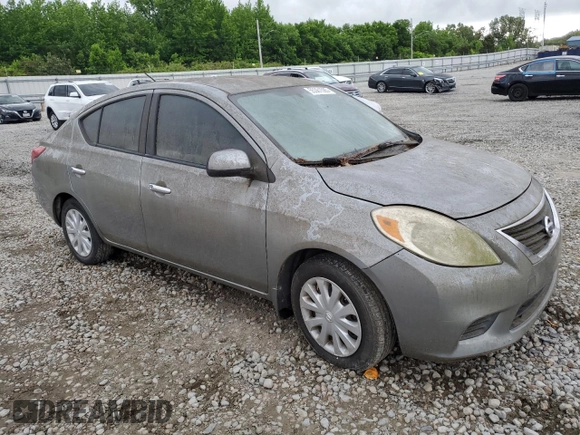 2012 Nissan Versa SV with VIN 3N1CN7AP2CL882642, listed as a Copart auction lot 55361595 with Not Provided miles and Clean Title. Bid and sale history available at carsss.com. Image 4.