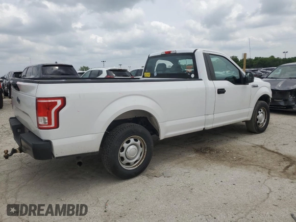 2017 Ford F-150 XL с VIN 1FTMF1C81HKE08921, выставлен на аукционе Copart как лот 59666795 с пробегом 163 567 миль миль и Списание • Salvage title. История ставок и продаж доступна на DreamBid. Изображение 3.