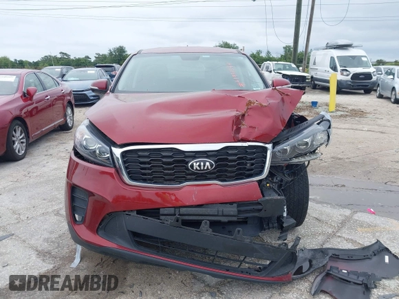 2020 Kia Sorento LX with VIN 5XYPG4A31LG686087, listed as a IAAI auction lot 41976544 with 111,158 mi miles and . Bid and sale history available at DreamBid. Image 12.