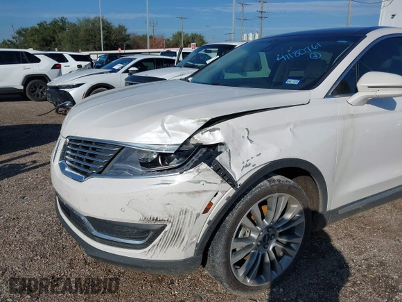 2018 Lincoln MKX Reserve with VIN 2LMPJ6LR7JBL26743, listed as a IAAI auction lot 41180761 with 76,573 mi miles. Bid and sale history available at carsss.com. Image 6.