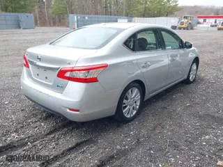 2014 Nissan Sentra SV with VIN 3N1AB7AP8EY260181, listed as a IAAI auction lot 41897517 with 174,384 mi miles. Bid and sale history available at carsss.com. Image 4.