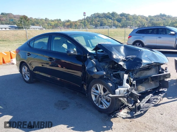 2020 Hyundai Elantra SEL with VIN 5NPD84LF2LH510276, listed as a IAAI auction lot 40631434 with 70,255 mi miles. Bid and sale history available at carsss.com. Image 1.