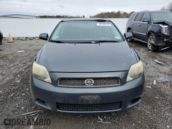 2007 Scion tC Spec with VIN JTKDE177870196574, listed as a Copart auction lot 52740315 with 208,499 mi miles and Clean Title. Bid and sale history available at carsss.com. Image 5.
