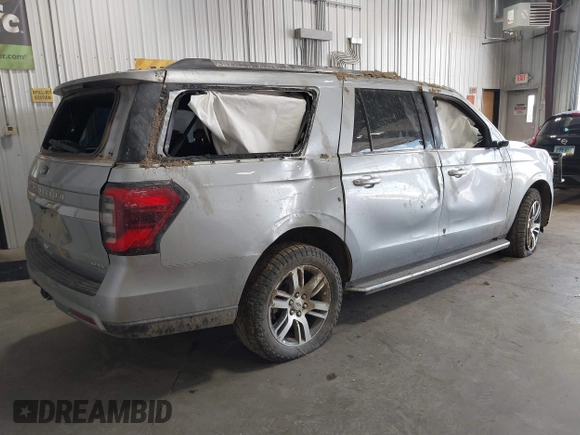2022 Ford Expedition Max Limited with VIN 1FMJK2AT7NEA30105, listed as a IAAI auction lot 42583276 with 84,334 mi miles and . Bid and sale history available at DreamBid. Image 4.