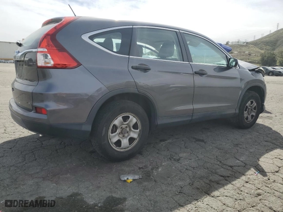 2015 Honda CR-V LX with VIN 3CZRM3H3XFG708959, listed as a Copart auction lot 47263755 with 100,082 mi miles and Salvage Title. Bid and sale history available at carsss.com. Image 3.