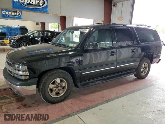 2001 Chevrolet Suburban LT with VIN 3GNFK16T21G242868, listed as a Copart auction lot 73703894 with 359,694 mi miles and Salvage Title. Bid and sale history available at carsss.com. Image 1.