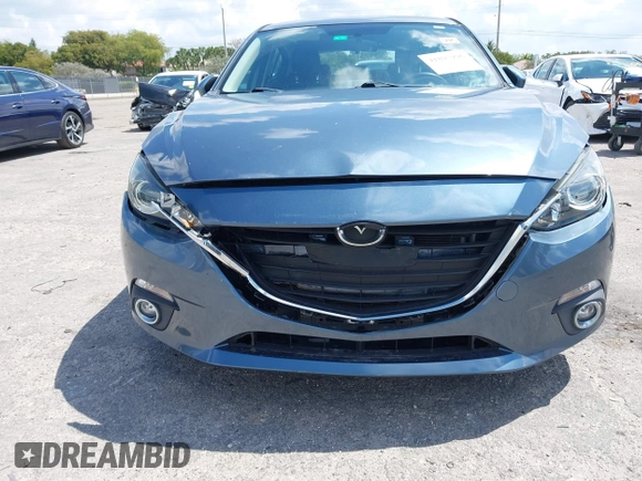 2015 Mazda 3 i Touring with VIN 3MZBM1L72FM187773, listed as a IAAI auction lot 41895996 with 44,346 mi miles and . Bid and sale history available at carsss.com. Image 6.