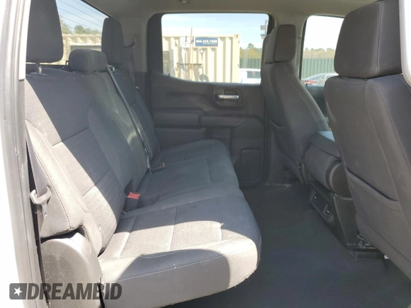 2022 Chevrolet Silverado 1500 Custom with VIN 3GCPABEK5NG576235, listed as a Copart auction lot 51157465 with 50,811 mi miles and Clean Title. Bid and sale history available at DreamBid. Image 10.