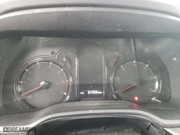 2021 Toyota 4Runner SR5 with VIN JTEEU5JR7M5247640, listed as a Copart auction lot 76737194 with 81,958 mi miles and Salvage Title. Bid and sale history available at carsss.com. Image 9.