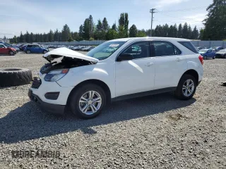 2017 Chevrolet Equinox LS z VIN 2GNALBEK3H1521075, wystawiony jako Copart lot #58414645 z przebiegiem 161 921 mil mil oraz Szkoda całkowita • Salvage title. Historia ofert i sprzedaży dostępna na DreamBid. Obrazek 1.