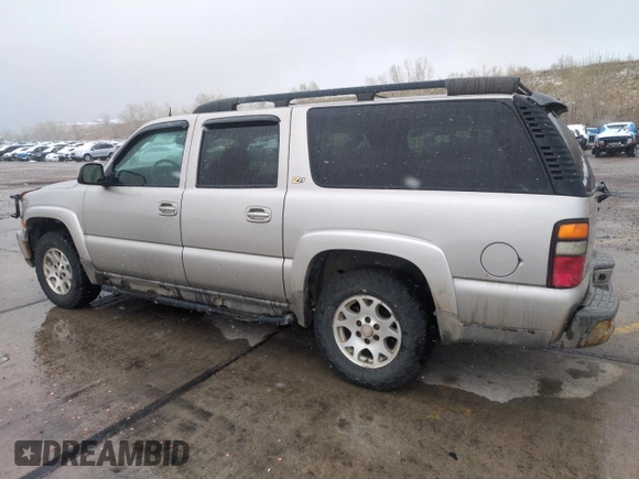 2004 Chevrolet Suburban Z71 z VIN 3GNFK16Z44G305168, wystawiony jako Copart lot #53900955 z przebiegiem 186 770 mil mil oraz Szkoda całkowita • Salvage title. Historia ofert i sprzedaży dostępna na DreamBid. Obrazek 2.