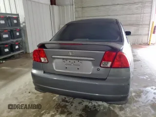 2005 Honda Civic VP with VIN 1HGES16375L026092, listed as a Copart auction lot 54201955 with Not Provided miles and Clean Title. Bid and sale history available at DreamBid. Image 6.