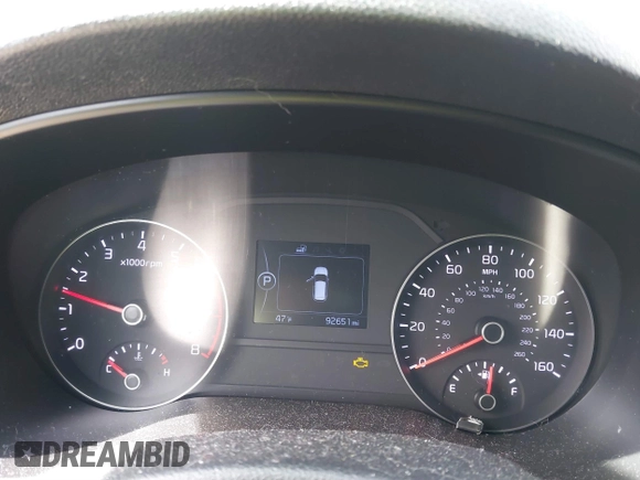 2018 Kia Sportage LX with VIN KNDPMCAC8J7372403, listed as a IAAI auction lot 41763496 with 92,651 mi miles and . Bid and sale history available at carsss.com. Image 7.