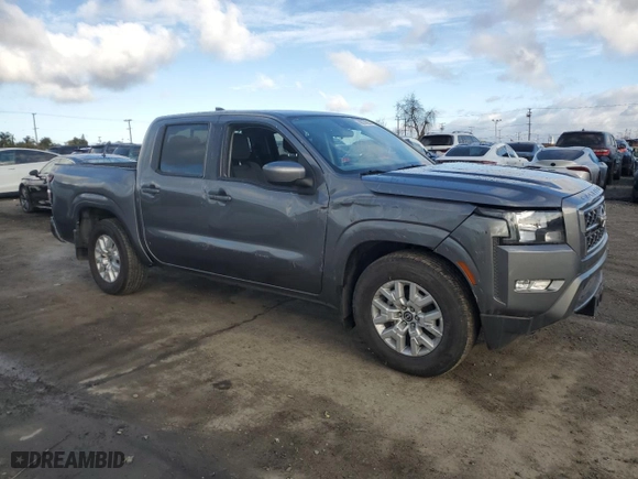 2024 Nissan Frontier SV with VIN 1N6ED1EJ6RN617126, listed as a Copart auction lot 48074805 with 13,882 mi miles and Salvage Title. Bid and sale history available at carsss.com. Image 4.