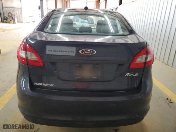 2013 Ford Fiesta S with VIN 3FADP4AJ6DM108742, listed as a Copart auction lot 49706505 with 162,436 mi miles and Salvage Title. Bid and sale history available at carsss.com. Image 6.