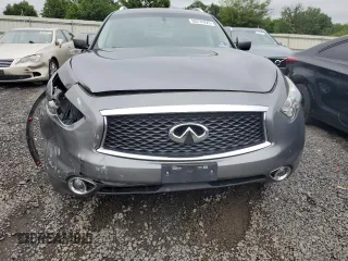 2017 Infiniti QX70 z VIN JN8CS1MW9HM416018, wystawiony jako Copart lot #60274225 z przebiegiem 45 125 mil mil oraz Szkoda całkowita • Salvage title. Historia ofert i sprzedaży dostępna na DreamBid. Obrazek 5.