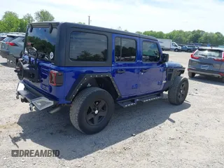 2019 Jeep Wrangler Unlimited Sport Altitude with VIN 1C4HJXDG2KW532866, listed as a IAAI auction lot 42320008 with 66,316 mi miles and . Bid and sale history available at DreamBid. Image 4.