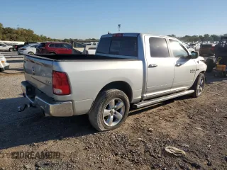 2018 Ram 1500 Big Horn with VIN 1C6RR7LM3JS357044, listed as a Copart auction lot 73511544 with 127,060 mi miles and Salvage Title. Bid and sale history available at carsss.com. Image 3.
