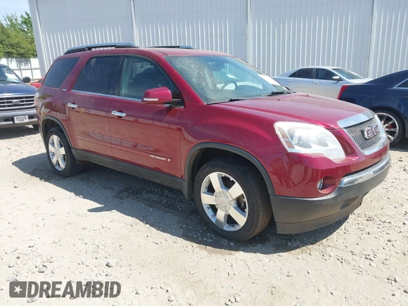 2007 GMC Acadia SLT with VIN 1GKER33737J171985, listed as a IAAI auction lot 42068832 with 256,115 mi miles. Bid and sale history available at carsss.com. Image 1.
