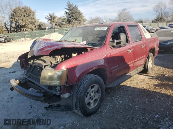 2007 Chevrolet Avalanche 3LT with VIN 3GNEC12J47G140462, listed as a Copart auction lot 42102955 with 203,597 mi miles and Salvage title. Bid and sale history available at DreamBid. Image 1.