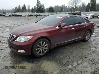 2008 Lexus LS 460 z VIN JTHBL46F185071613, wystawiony jako Copart lot #50237285 z przebiegiem 116 482 mil mil oraz Szkody całkowita. Historia ofert i sprzedaży dostępna na DreamBid. Obrazek 1.
