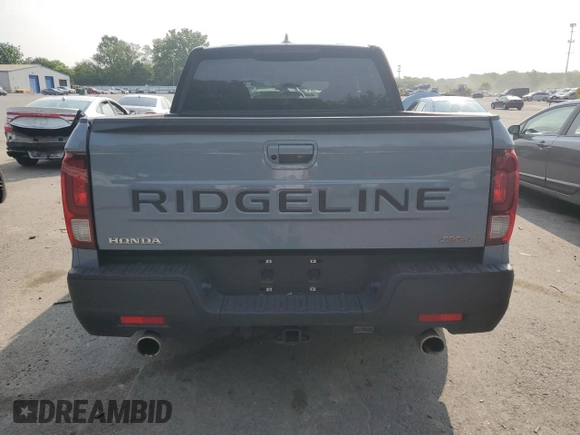 2024 Honda Ridgeline Sport with VIN 5FPYK3F14RB032163, listed as a Copart auction lot 59680745 with Not provided miles and Salvage title. Bid and sale history available at DreamBid. Image 6.