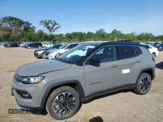 2024 Jeep Compass Limited with VIN 3C4NJDCN8RT576260, listed as a Copart auction lot 68357734 with 49 mi miles and Salvage Title. Bid and sale history available at carsss.com. Image 1.