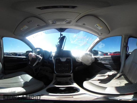 2014 Chrysler Town & Country Touring-L with VIN 2C4RC1CG7ER234517, listed as a IAAI auction lot 41824484 with 190,245 mi miles. Bid and sale history available at carsss.com. Image 19.