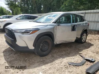 2022 Toyota Corolla Cross L with VIN 7MUAAAAGXNV020639, listed as a Copart auction lot 55663355 with 35,001 mi miles and Salvage title. Bid and sale history available at DreamBid. Image 1.