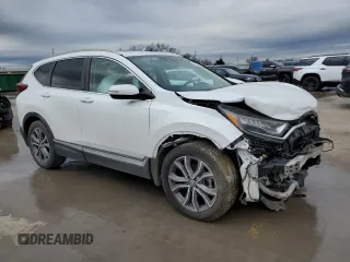 2020 Honda CR-V Touring with VIN 5J6RW1H95LL009207, listed as a Copart auction lot 48408445 with 61,699 mi miles and Salvage Title. Bid and sale history available at carsss.com. Image 4.