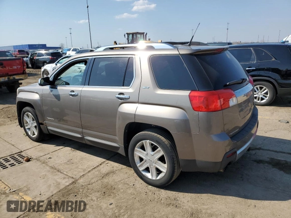 2010 GMC Terrain SLT-2 with VIN 2CTFLHEY5A6292627, listed as a Copart auction lot 46116414 with 179,070 mi miles and Salvage Title. Bid and sale history available at carsss.com. Image 2.