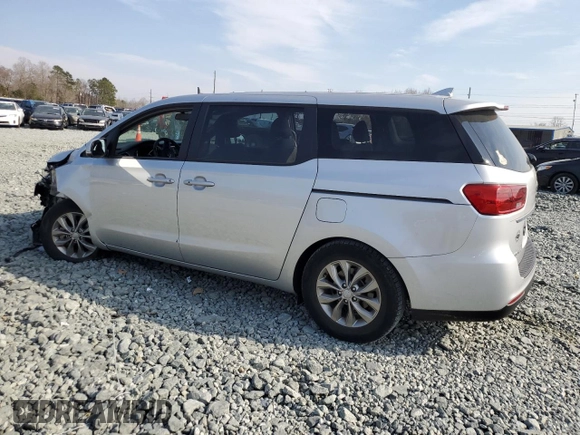 2021 Kia Sedona LX with VIN KNDMB5C16M6671642, listed as a Copart auction lot 49135565 with 46,403 mi miles and Salvage Title. Bid and sale history available at DreamBid. Image 2.