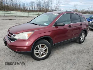2010 Honda CR-V EX with VIN 5J6RE4H55AL046045, listed as a Copart auction lot 51945395 with 183,821 mi miles and Salvage Title. Bid and sale history available at carsss.com. Image 1.