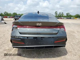 2024 Hyundai Elantra Limited with VIN KMHLP4DG8RU818133, listed as a Copart auction lot 54598175 with 13,647 mi miles and Salvage Title. Bid and sale history available at DreamBid. Image 6.