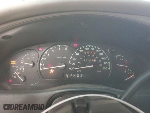 2001 Mercury Mountaineer with VIN 4M2ZU86P51UJ01568, listed as a Copart auction lot 81923284 with 150,079 mi miles and Clean title. Bid and sale history available at DreamBid. Image 9.