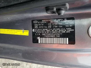 2015 Hyundai Veloster with VIN KMHTC6AD2FU229477, listed as a Copart auction lot 80378784 with 82,690 mi miles and Salvage Title. Bid and sale history available at carsss.com. Image 12.