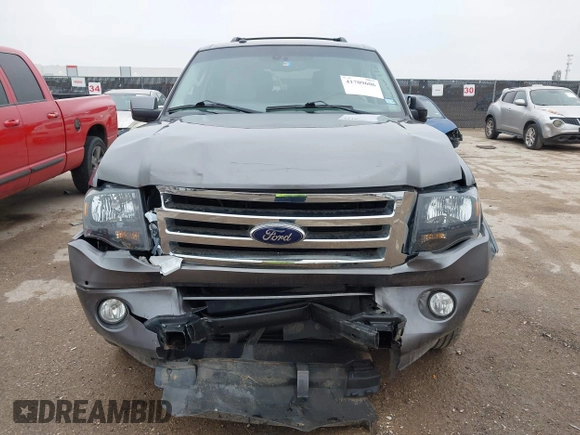 2014 Ford Expedition EL Limited with VIN 1FMJK1K5XEEF07409, listed as a IAAI auction lot 41709606 with 140,874 mi miles. Bid and sale history available at carsss.com. Image 12.