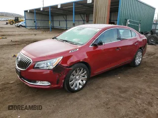 2014 Buick LaCrosse Leather with VIN 1G4GC5G30EF100392, listed as a Copart auction lot 52026005 with 29,645 mi miles and Non repairable. Bid and sale history available at DreamBid. Image 1.