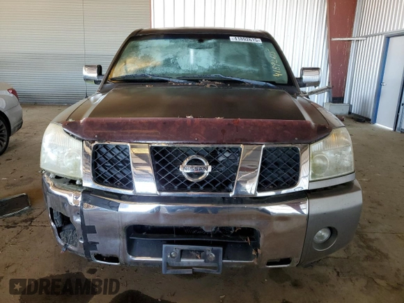 2007 Nissan Titan SE with VIN 1N6BA06A07N231934, listed as a Copart auction lot 41892615 with Not provided miles and Clean title. Bid and sale history available at DreamBid. Image 5.