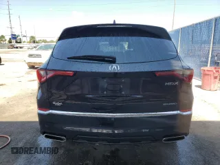 2022 Acura MDX w/Technology Package with VIN 5J8YE1H44NL005470, listed as a Copart auction lot 57037574 with 31,550 mi miles. Bid and sale history available at carsss.com. Image 6.