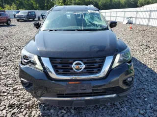2018 Nissan Pathfinder Platinum with VIN 5N1DR2MM2JC677627, listed as a Copart auction lot 69255764 with 49,562 mi miles and Salvage title. Bid and sale history available at DreamBid. Image 5.