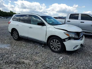 2015 Nissan Pathfinder S z VIN 5N1AR2MN1FC698309, wystawiony jako Copart lot #57612505 z przebiegiem 109 678 mil mil oraz Szkoda całkowita • Salvage title. Historia ofert i sprzedaży dostępna na DreamBid. Obrazek 4.