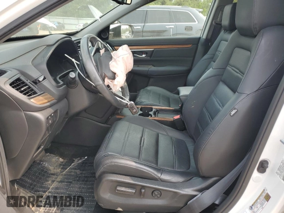 2021 Honda CR-V Touring with VIN 7FART6H96ME005154, listed as a Copart auction lot 60266905 with 54,624 mi miles and Salvage title. Bid and sale history available at DreamBid. Image 7.