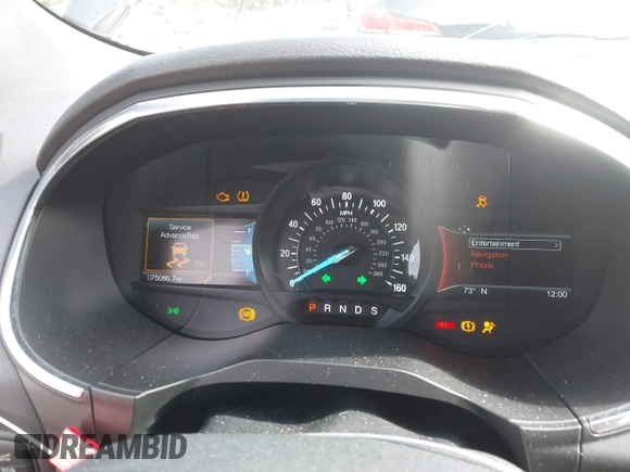 2020 Ford Edge Titanium with VIN 2FMPK3K98LBA66316, listed as a IAAI auction lot 42629838 with 75,086 mi miles and . Bid and sale history available at DreamBid. Image 7.