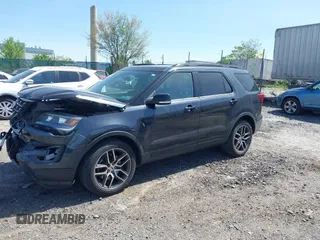 2017 Ford Explorer Sport with VIN 1FM5K8GT4HGC08430, listed as a IAAI auction lot 42140269 with 43,485 mi miles and . Bid and sale history available at carsss.com. Image 23.